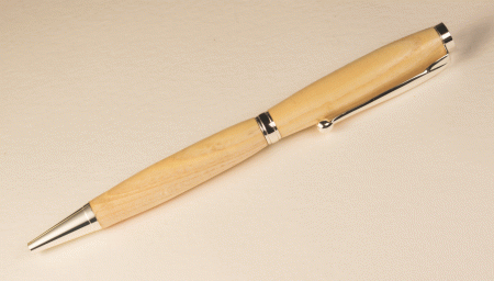 Tamaris stylo bois réalisé à la main