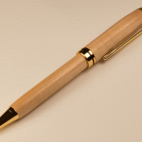 Tilleul or14k stylo bois